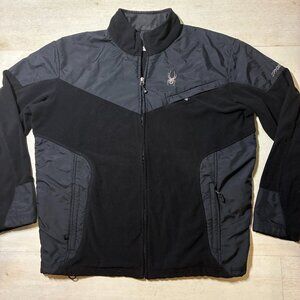 Spyder Men's Black Ray Full Zip Jacket Size XL
